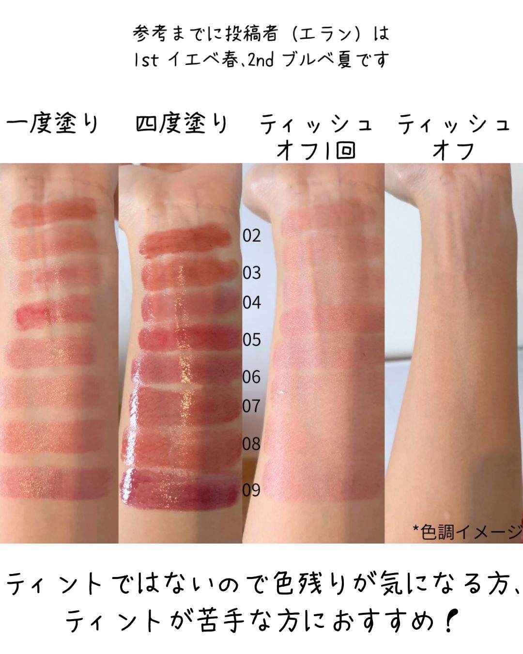レブロン スーパー ラストラス デューイ シャイン リップスティック/REVLON/口紅を使ったクチコミ（3枚目）