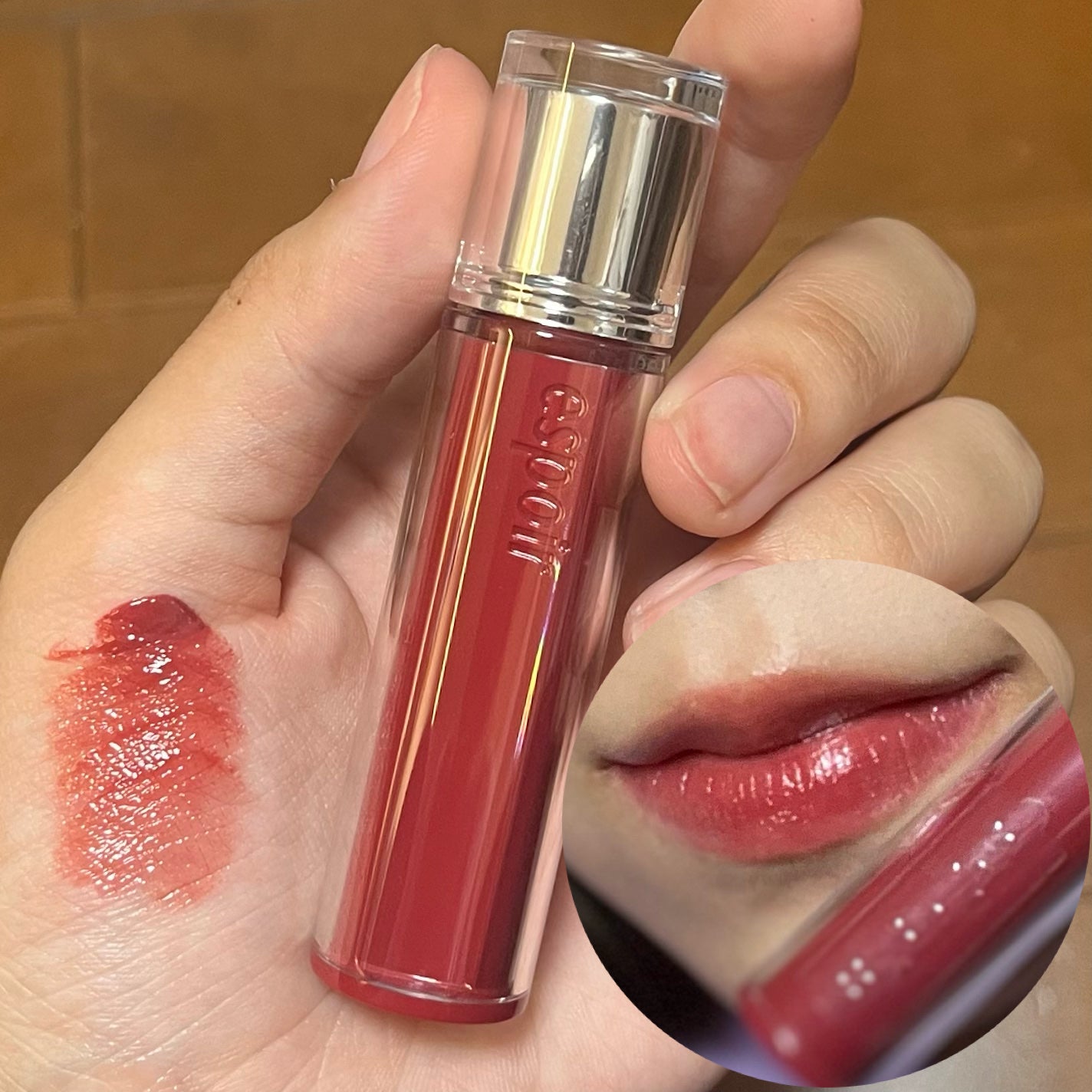 クチュールリップティントグレイズ/espoir/リップティントを使ったクチコミ(1枚目)