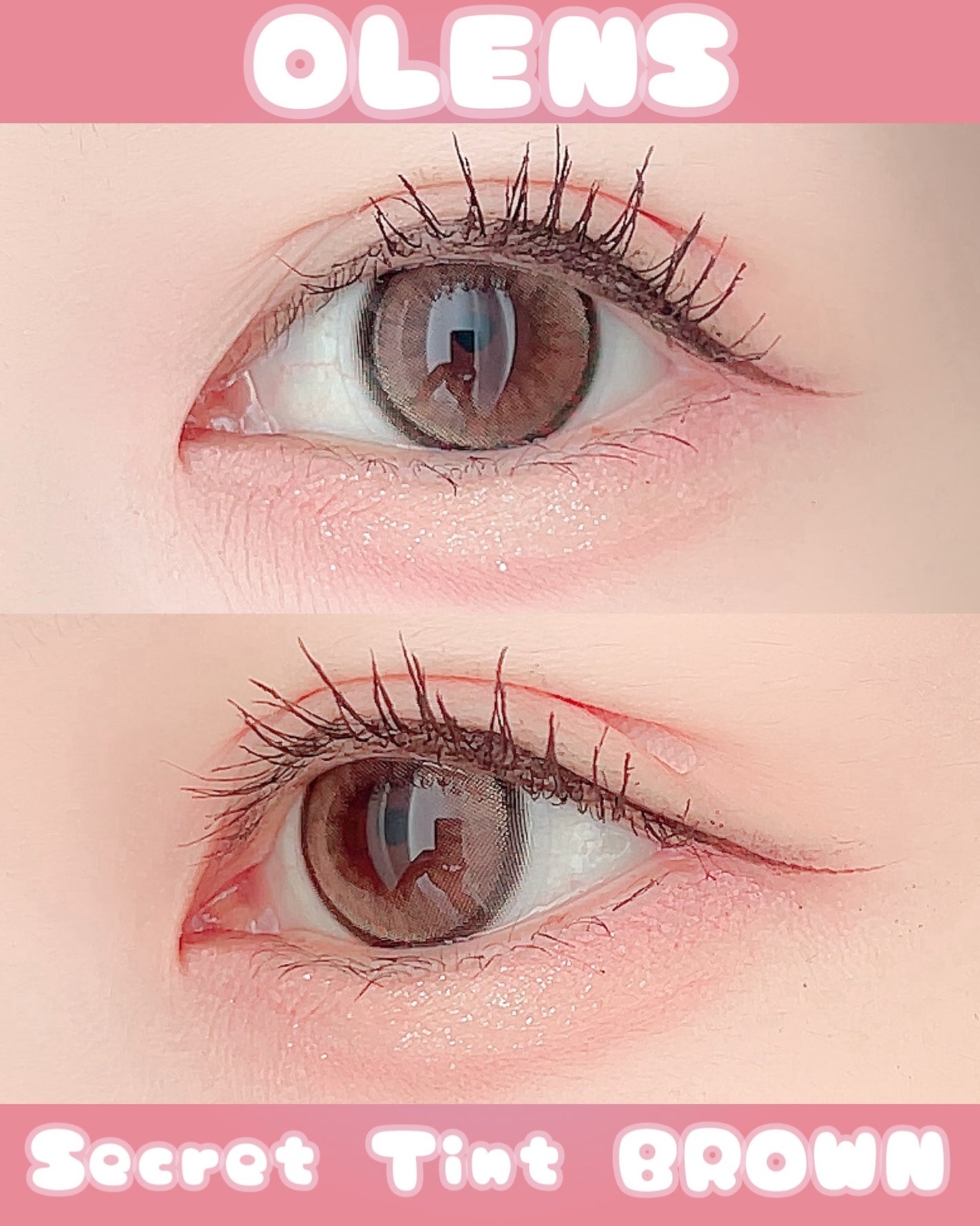 secret tint/OLENS/1ヶ月(1MONTH)カラコンを使ったクチコミ(2枚目)