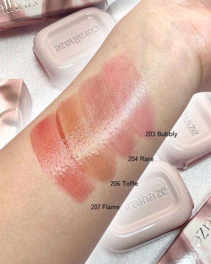 デュー ドロップ ティント/Coralhaze/リップティントを使ったクチコミ(3枚目)