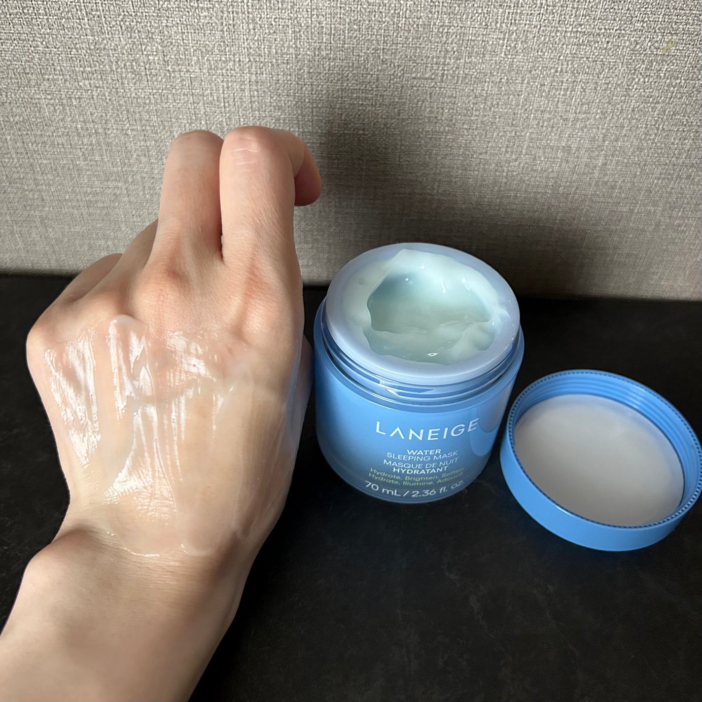 ピンクレモン on LIPS 「ラネージュウォータースリーピングマスクNぷるんぷるんでみずみず..」(3枚目)