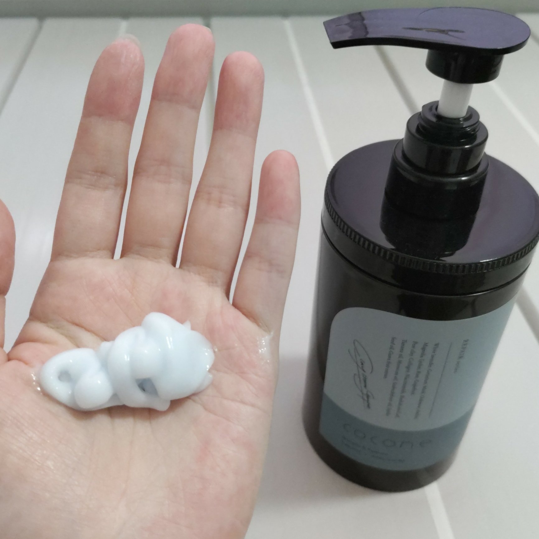 cocone クレイクリームシャンプー リペア/cocone/市販シャンプーを使ったクチコミ（2枚目）