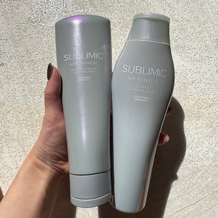 アデノバイタル  シャンプー/サブリミック/サロンシャンプーを使ったクチコミ(1枚目)