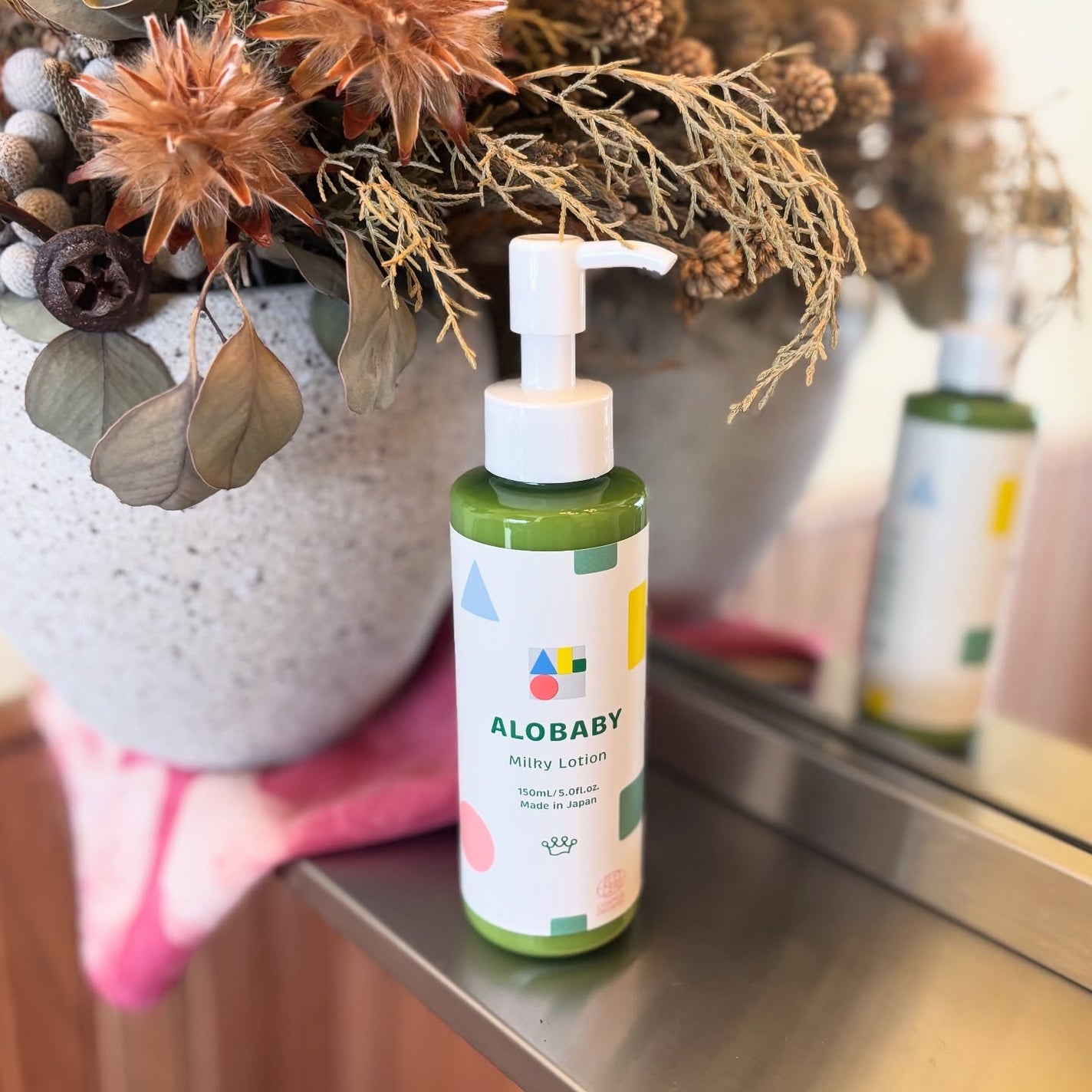 ミルクローション/ALOBABY/ボディローションを使ったクチコミ(1枚目)