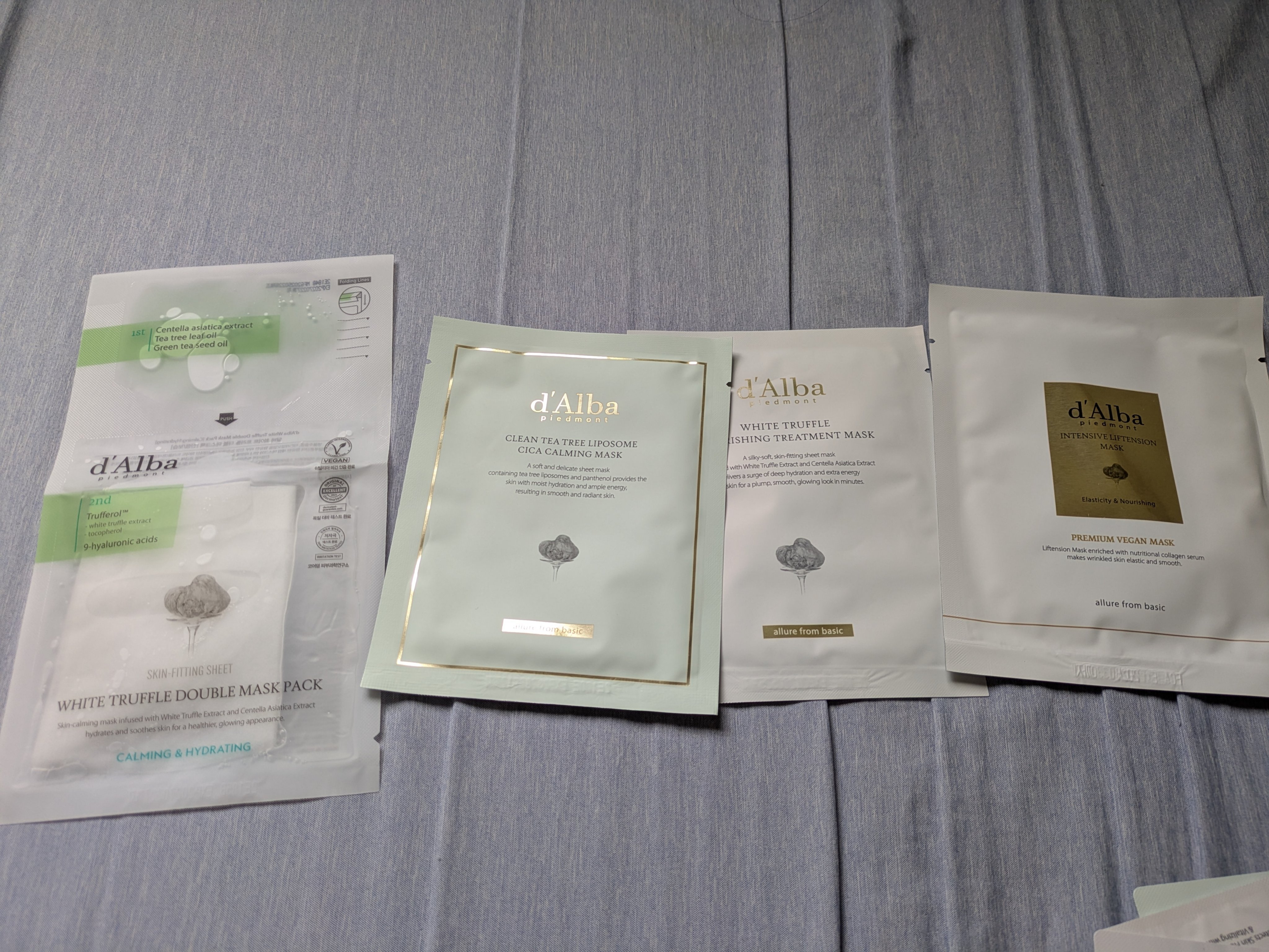 ホワイトトリュフナリシングトリートメントマスク/ダルバ/シートマスク・パックを使ったクチコミ（3枚目）