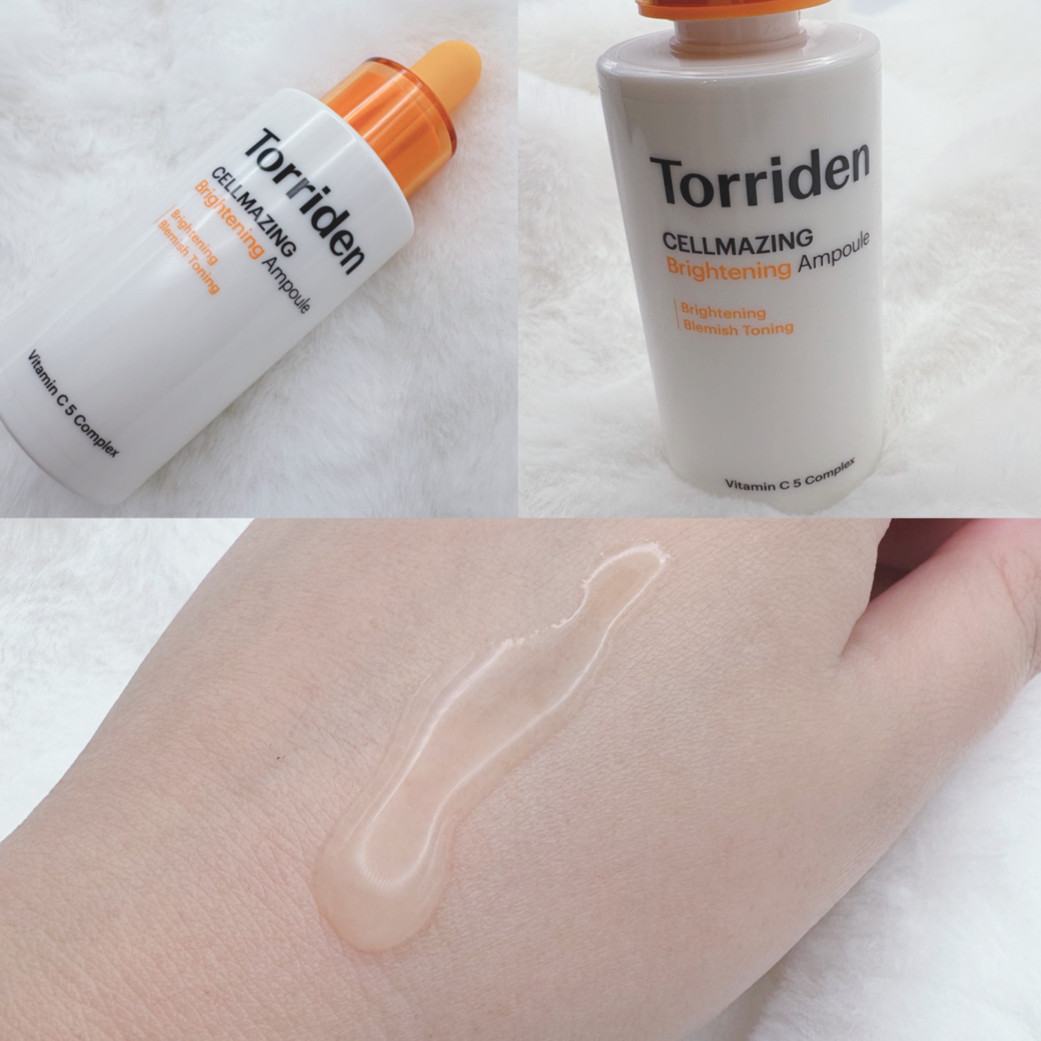 セルメイジング ビタC ブライトニングアンプル/Torriden/美容液を使ったクチコミ（2枚目）