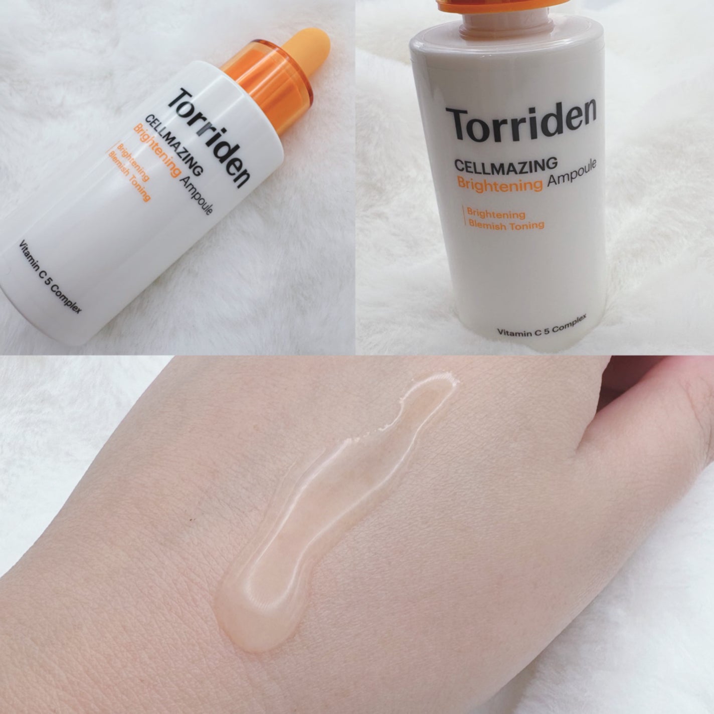 セルメイジング ビタC ブライトニングアンプル/Torriden/美容液を使ったクチコミ(2枚目)