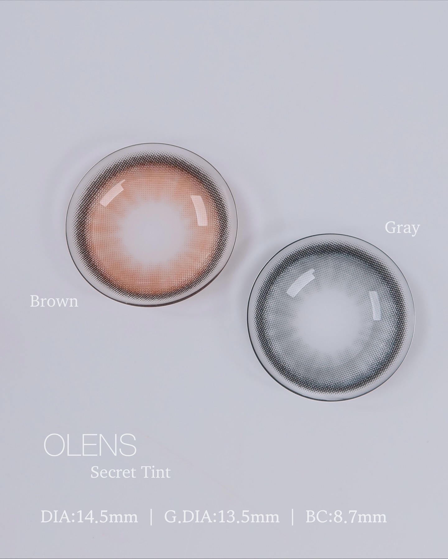 secret tint/OLENS/１ヶ月（１MONTH）カラコンを使ったクチコミ（2枚目）