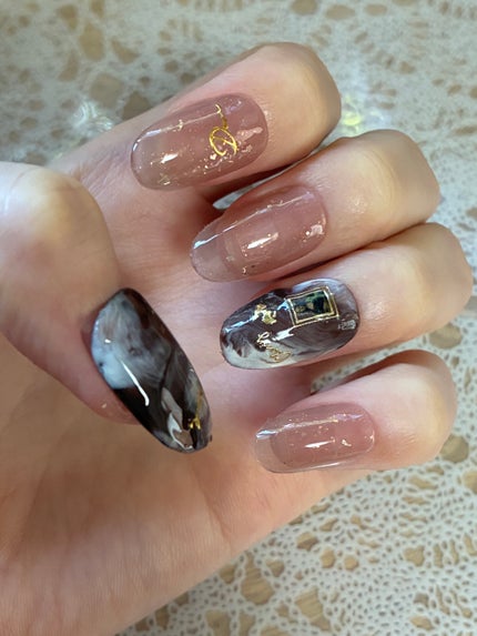 ジェルネイル(ライト対応)/セリア/ジェルネイルを使ったクチコミ(4枚目)