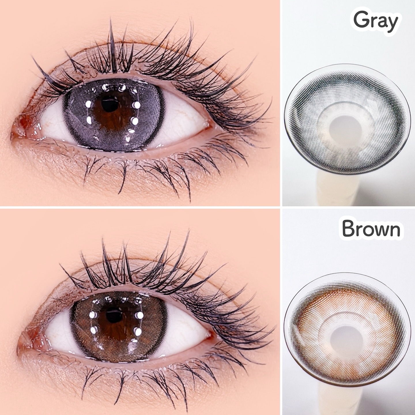 secret tint/OLENS/１ヶ月（１MONTH）カラコンを使ったクチコミ（3枚目）