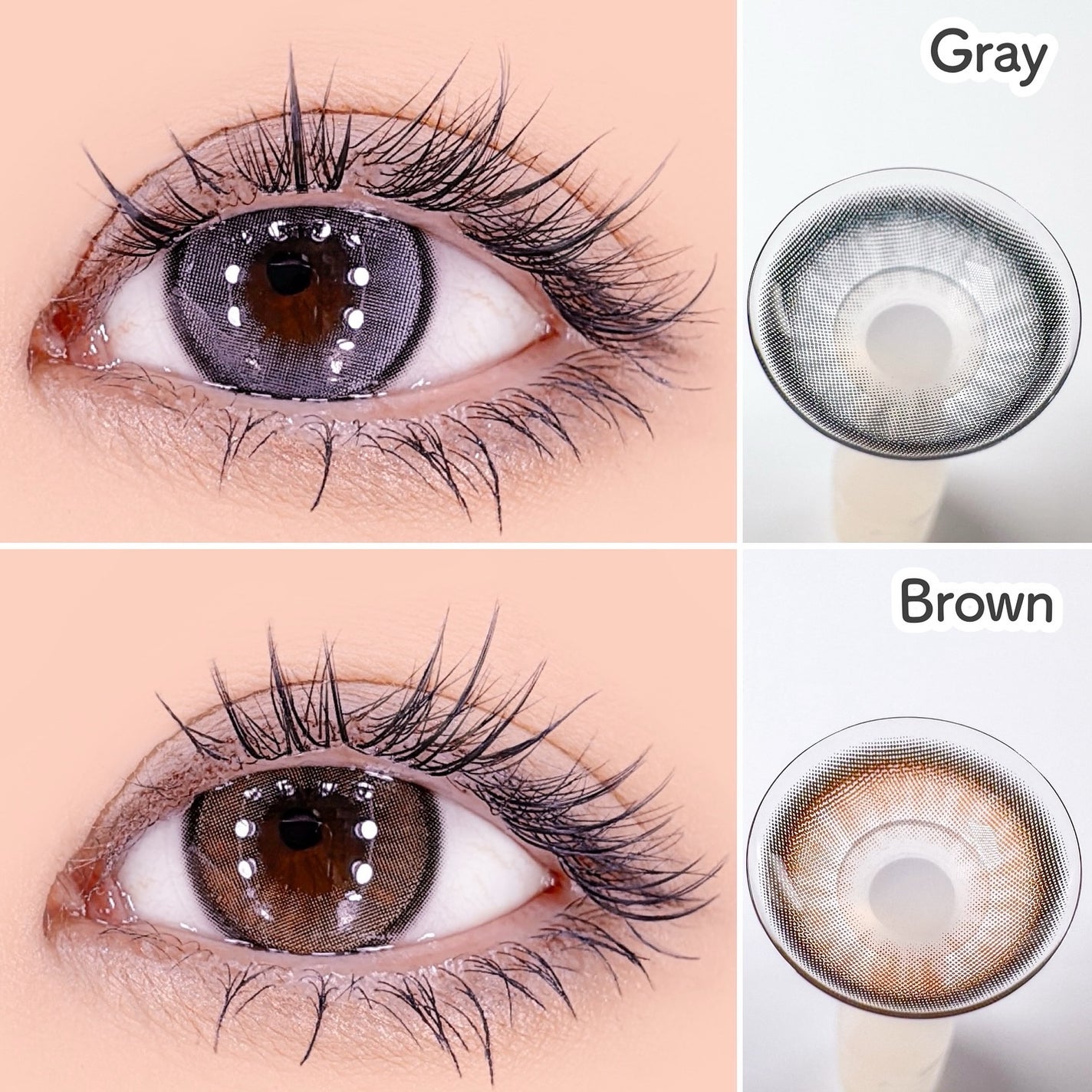 secret tint/OLENS/1ヶ月(1MONTH)カラコンを使ったクチコミ(3枚目)