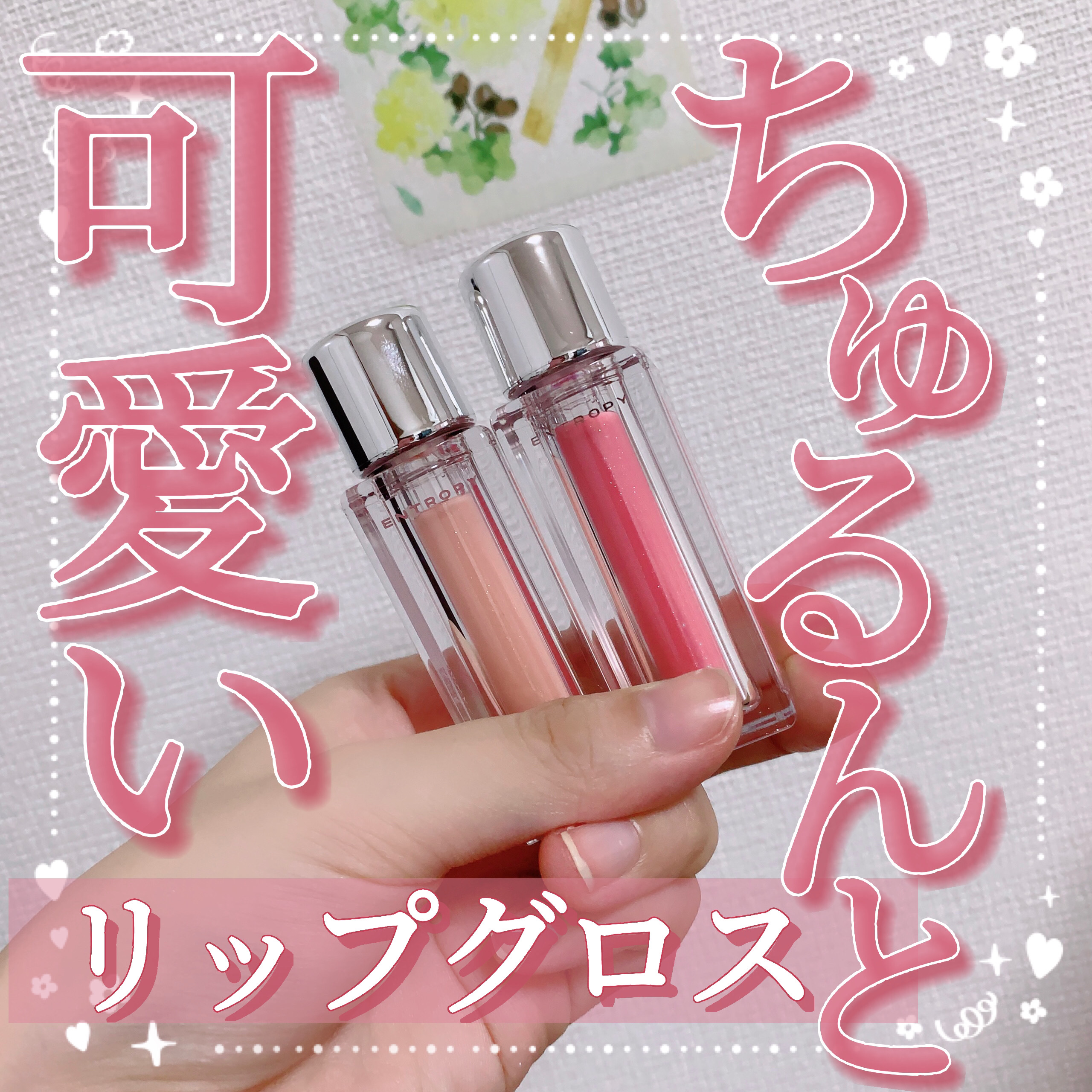 チュールグロス/ENTROPY/リップグロスを使ったクチコミ（1枚目）