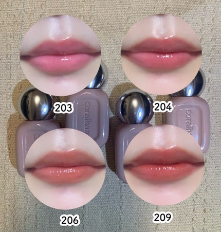 デュー ドロップ ティント/Coralhaze/リップティントを使ったクチコミ(4枚目)