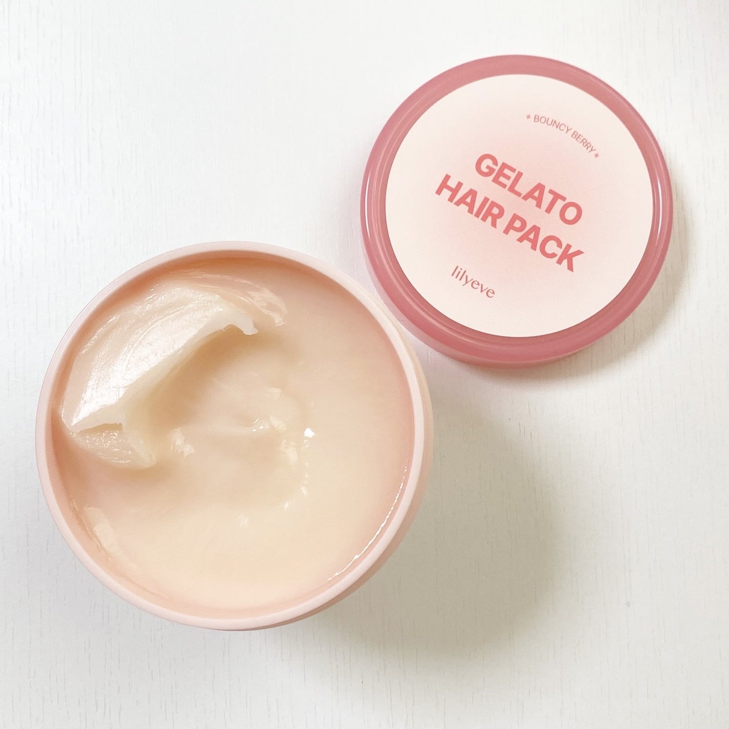 リペアターンジェラートヘアパック バウンシーベリー/リリーイブ/洗い流すヘアトリートメントを使ったクチコミ(2枚目)