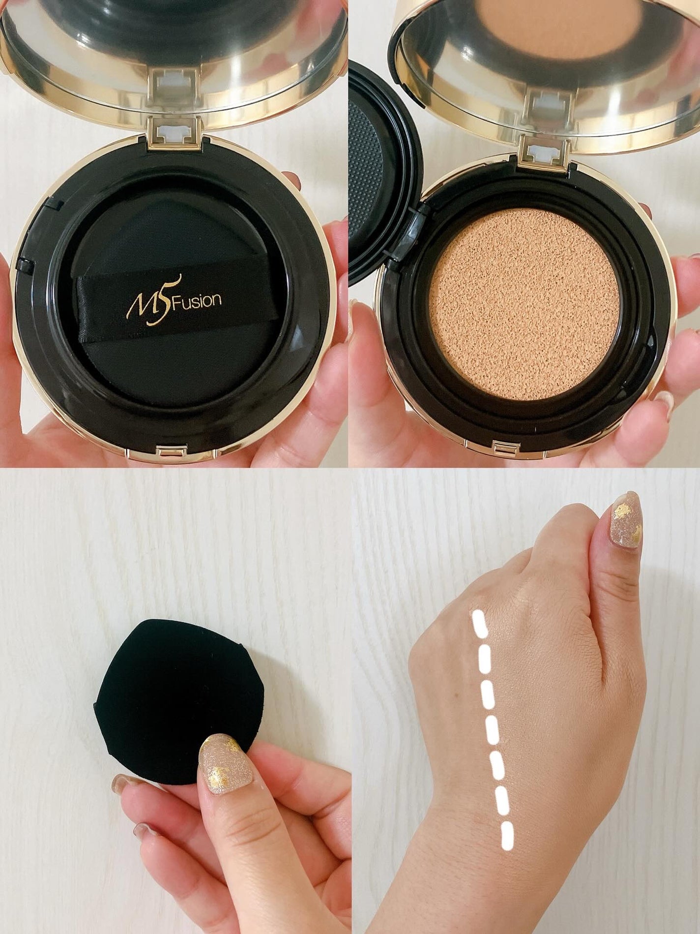 フェイスフィット クッション ファンデーション /M5fusion/クッションファンデーションを使ったクチコミ(3枚目)