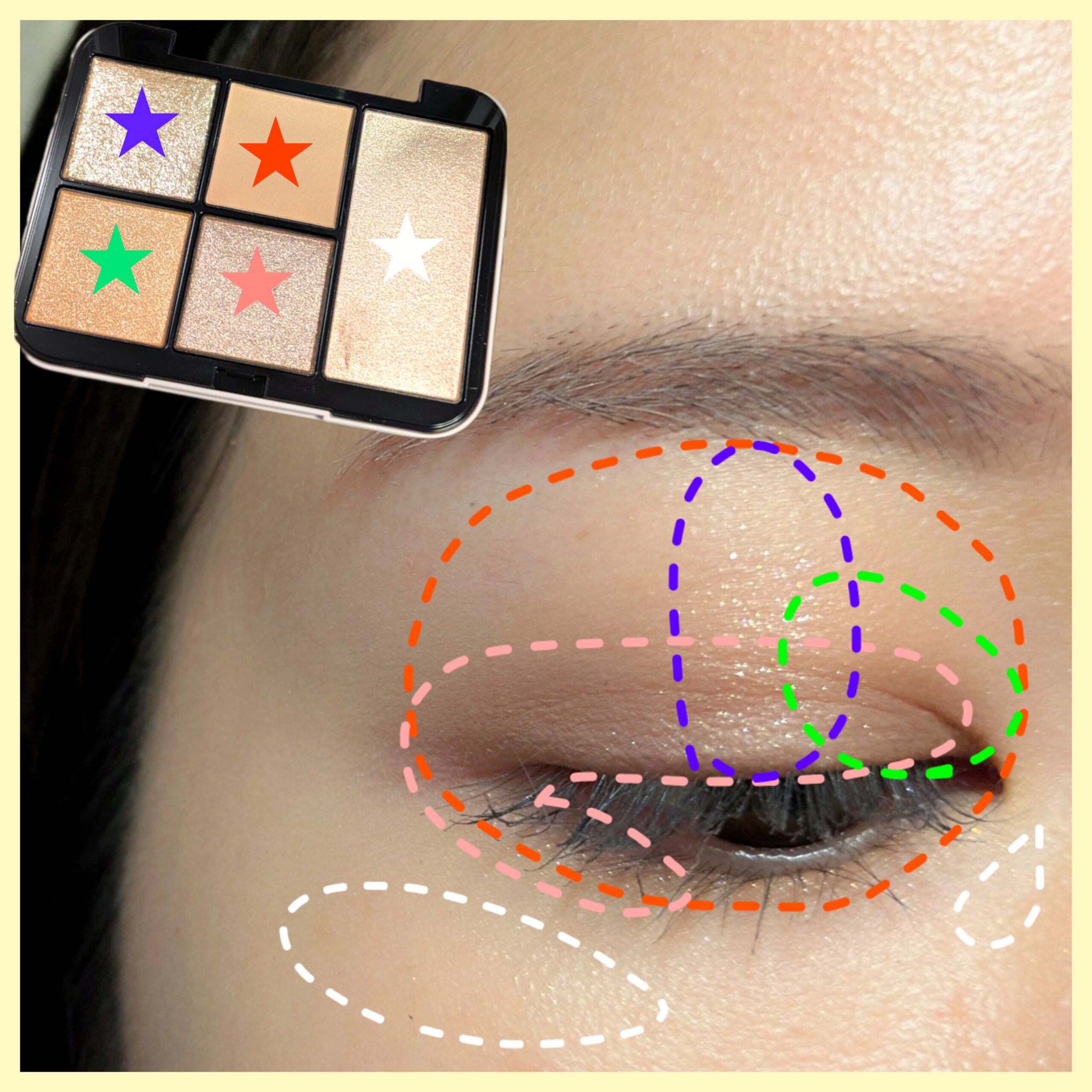 フェイススタイリスト n/SNIDEL BEAUTY/アイシャドウパレットを使ったクチコミ（3枚目）