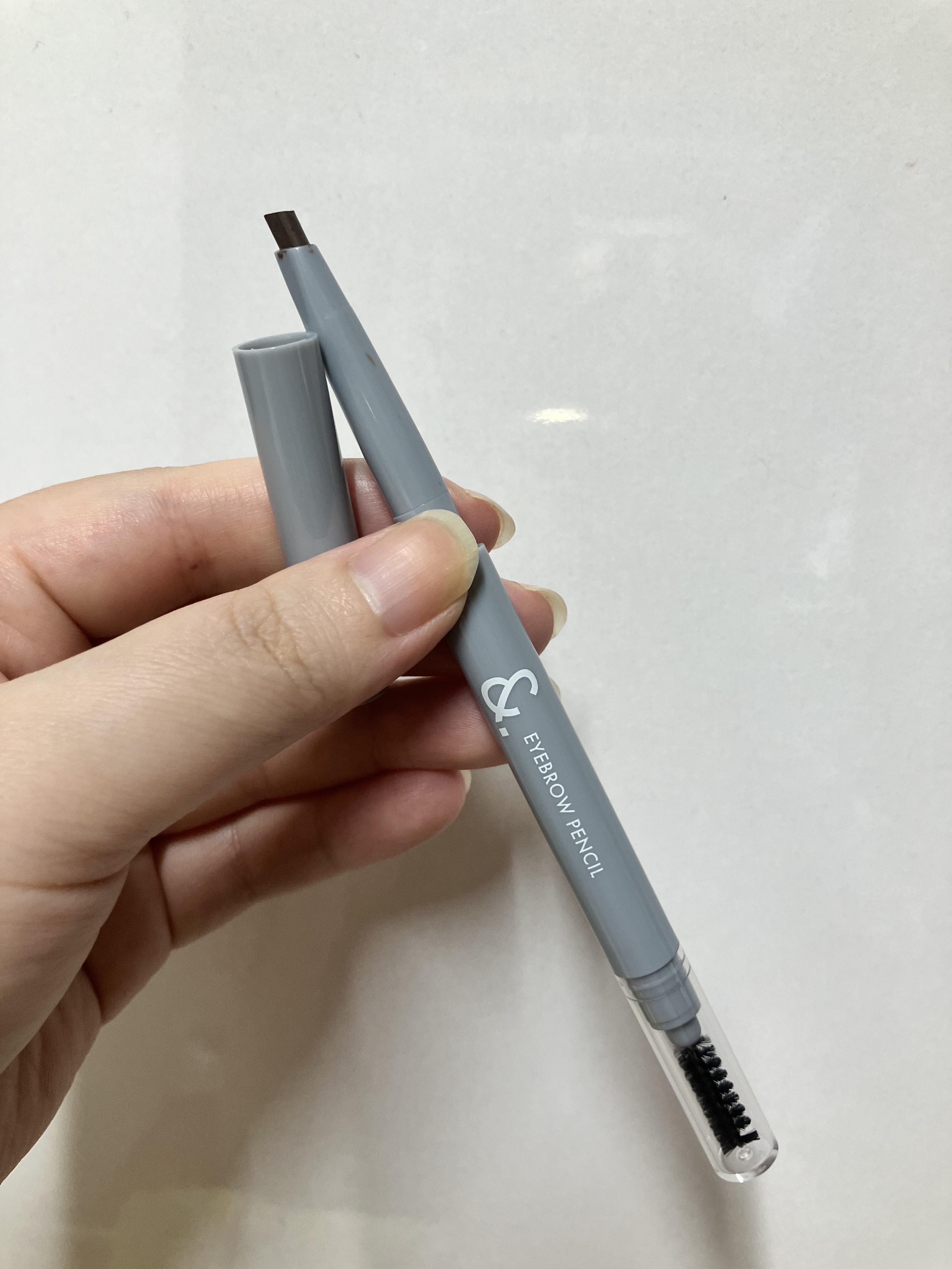 ＆.アイブロウペンシル丸芯/DAISO/アイブロウペンシルを使ったクチコミ（1枚目）