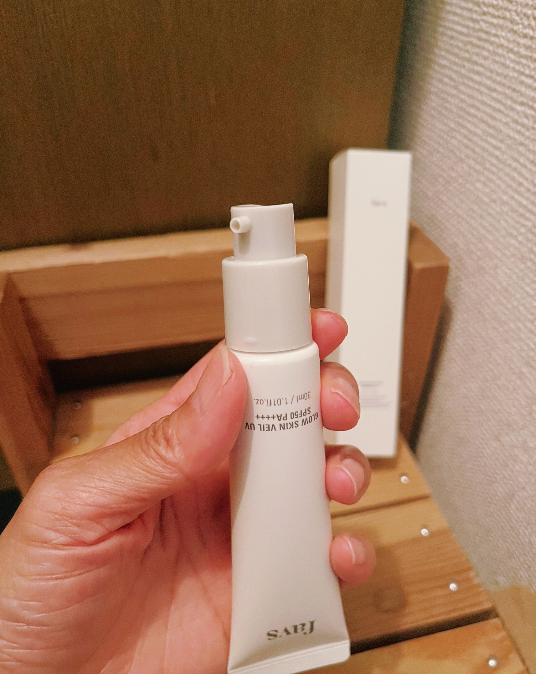 グロウスキンヴェール UV/favs/日焼け止めローションを使ったクチコミ（2枚目）