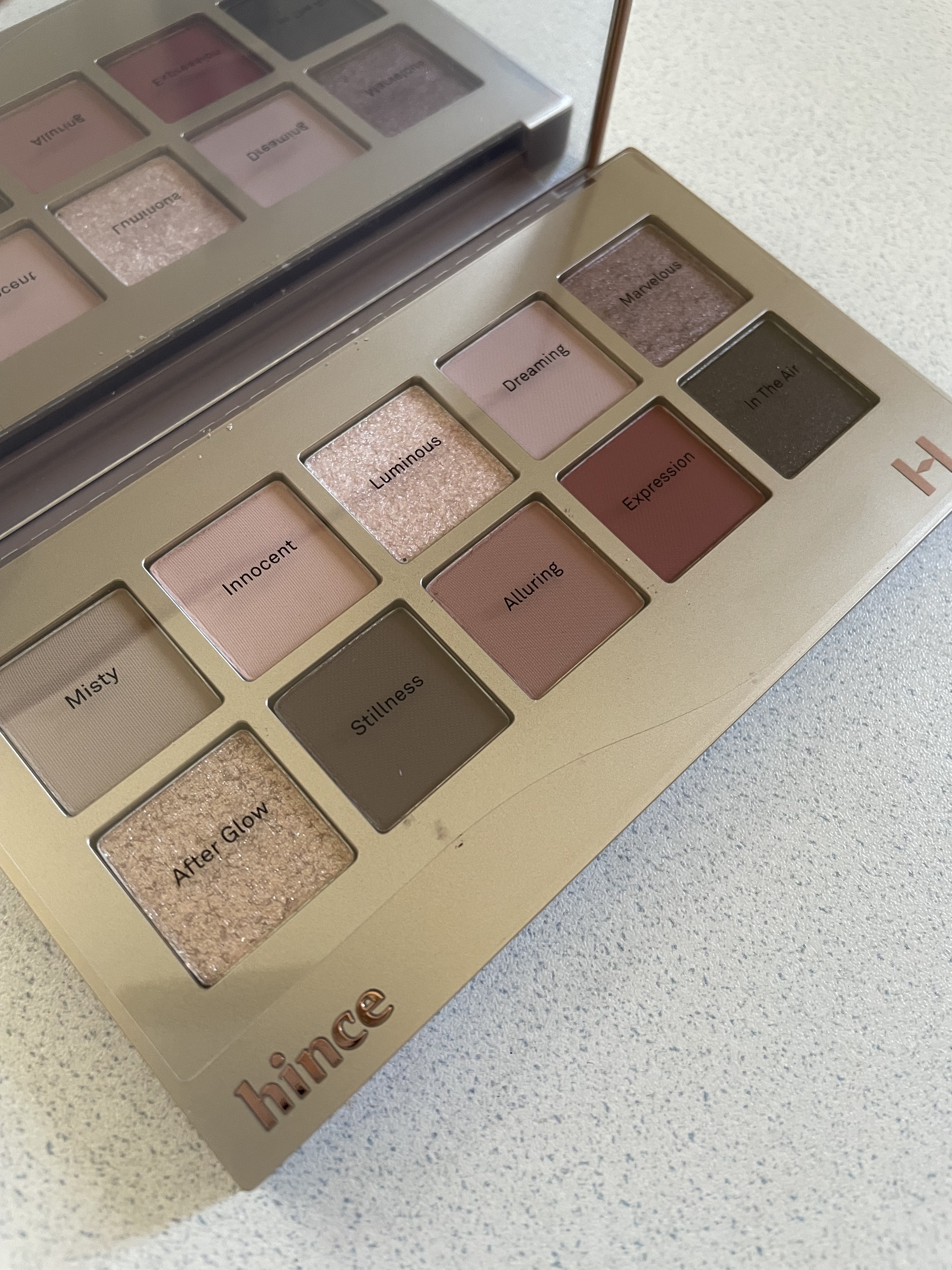 ニューデップスアイシャドウパレット 06 チャンス・オン/hince/アイシャドウパレットを使ったクチコミ（2枚目）
