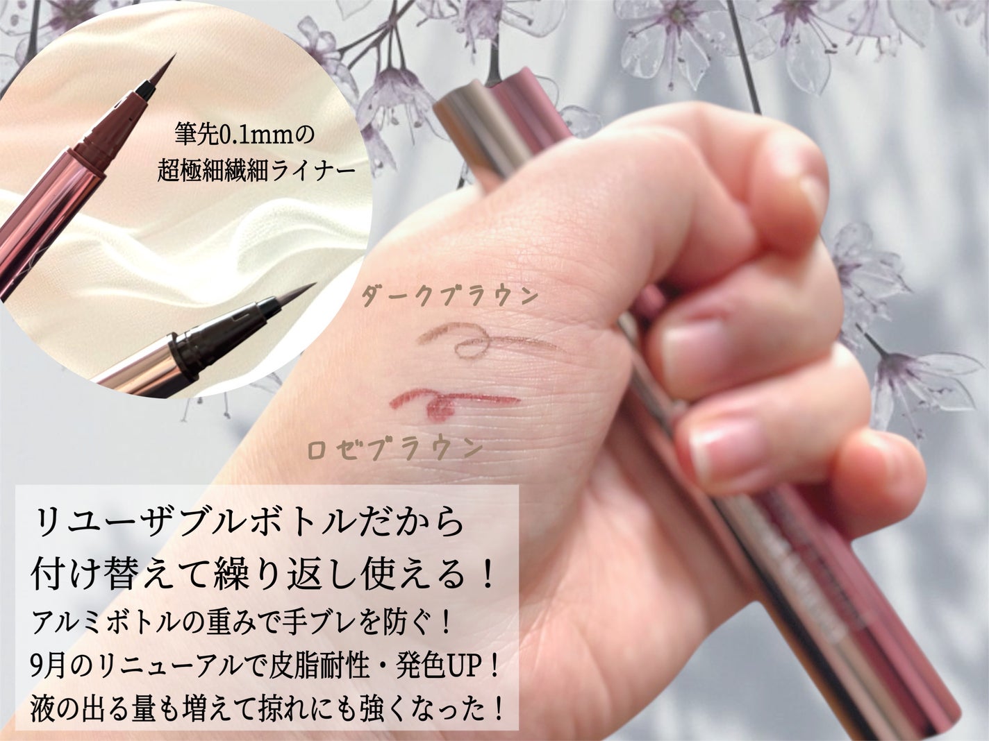 リキッドアイライナーR5/ラブ・ライナー/リキッドアイライナーを使ったクチコミ(2枚目)