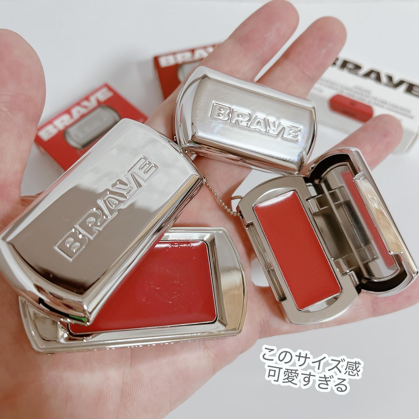 BRAYE LIPSLEEK 08 ラフリー（ミニ）/BRAYE/口紅を使ったクチコミ（2枚目）