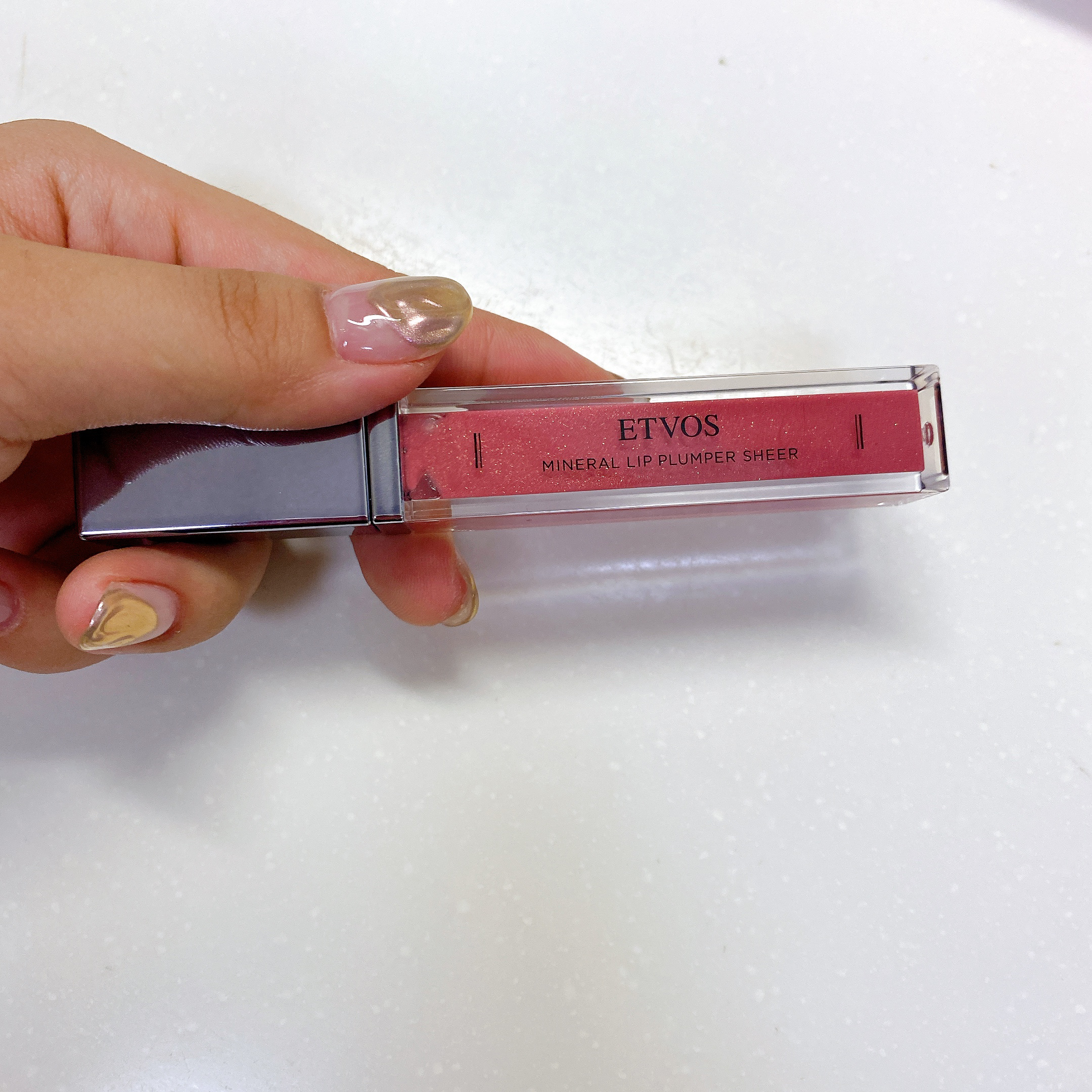 ミネラルリッププランパー シアー/エトヴォス/リッププランパーを使ったクチコミ（1枚目）