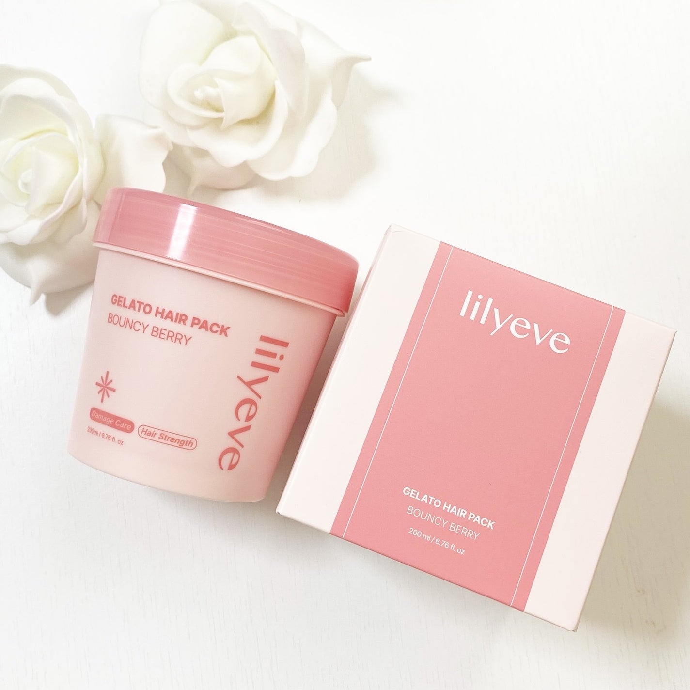 リペアターンジェラートヘアパック バウンシーベリー/リリーイブ/洗い流すヘアトリートメントを使ったクチコミ(1枚目)