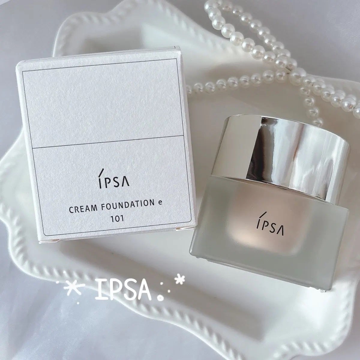 クリーム ファウンデイションe/IPSA/リキッドファンデーションを使ったクチコミ(1枚目)