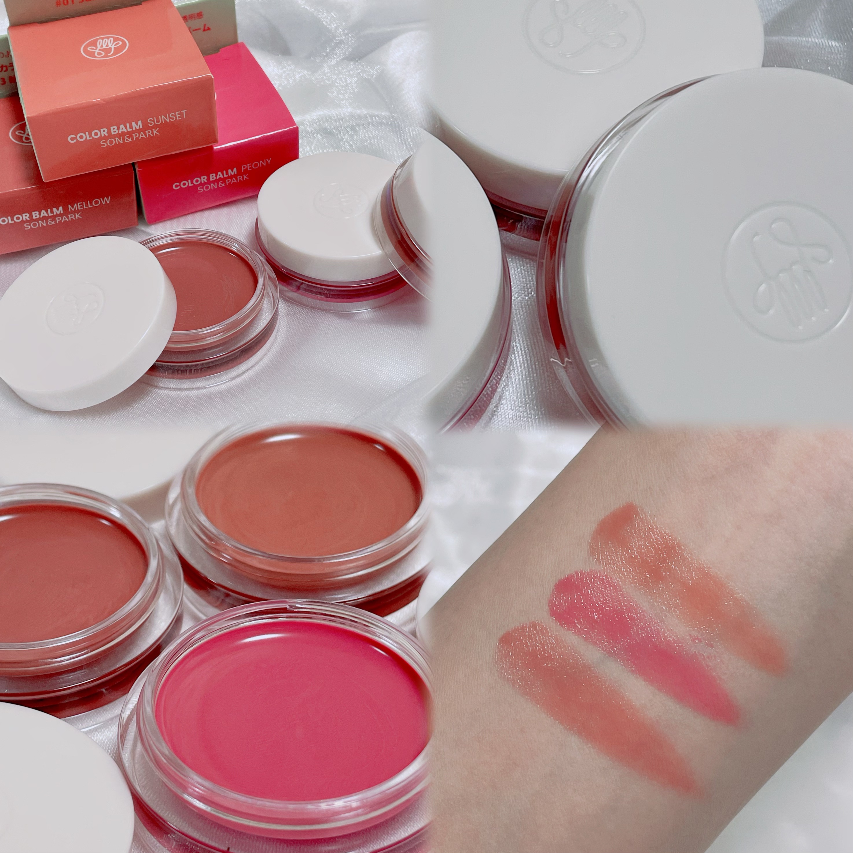 






SON&PARK
Arti Spread Color Balm
#01 #02 #03 







水彩画のようにみずみずしい
リップやチークに使える
マルチカラーバーム🪞︎💕︎︎



体温でとろけるテクスチャー

