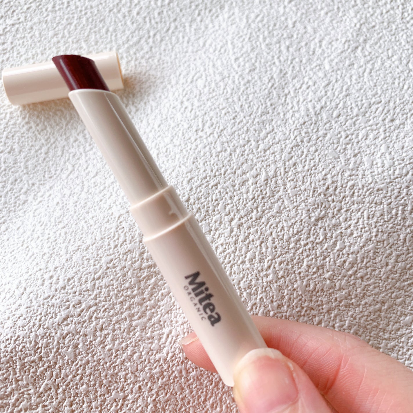 セラムオイルリップスティック /ミティア オーガニック/口紅を使ったクチコミ(3枚目)