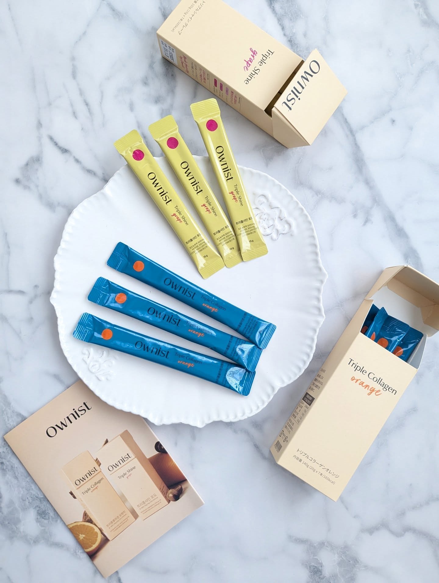 トリプルコラーゲン オレンジ/Ownist/美容サプリメントを使ったクチコミ（1枚目）