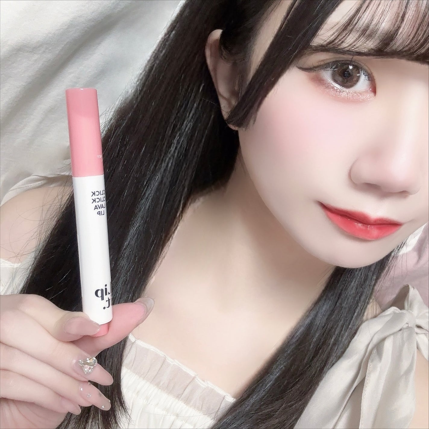 クリッククリック ラバリップ/Lipit./口紅を使ったクチコミ(5枚目)