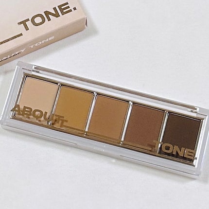 リターントゥーベーシックシャドウパレット/ABOUT TONE/アイシャドウパレットを使ったクチコミ(1枚目)
