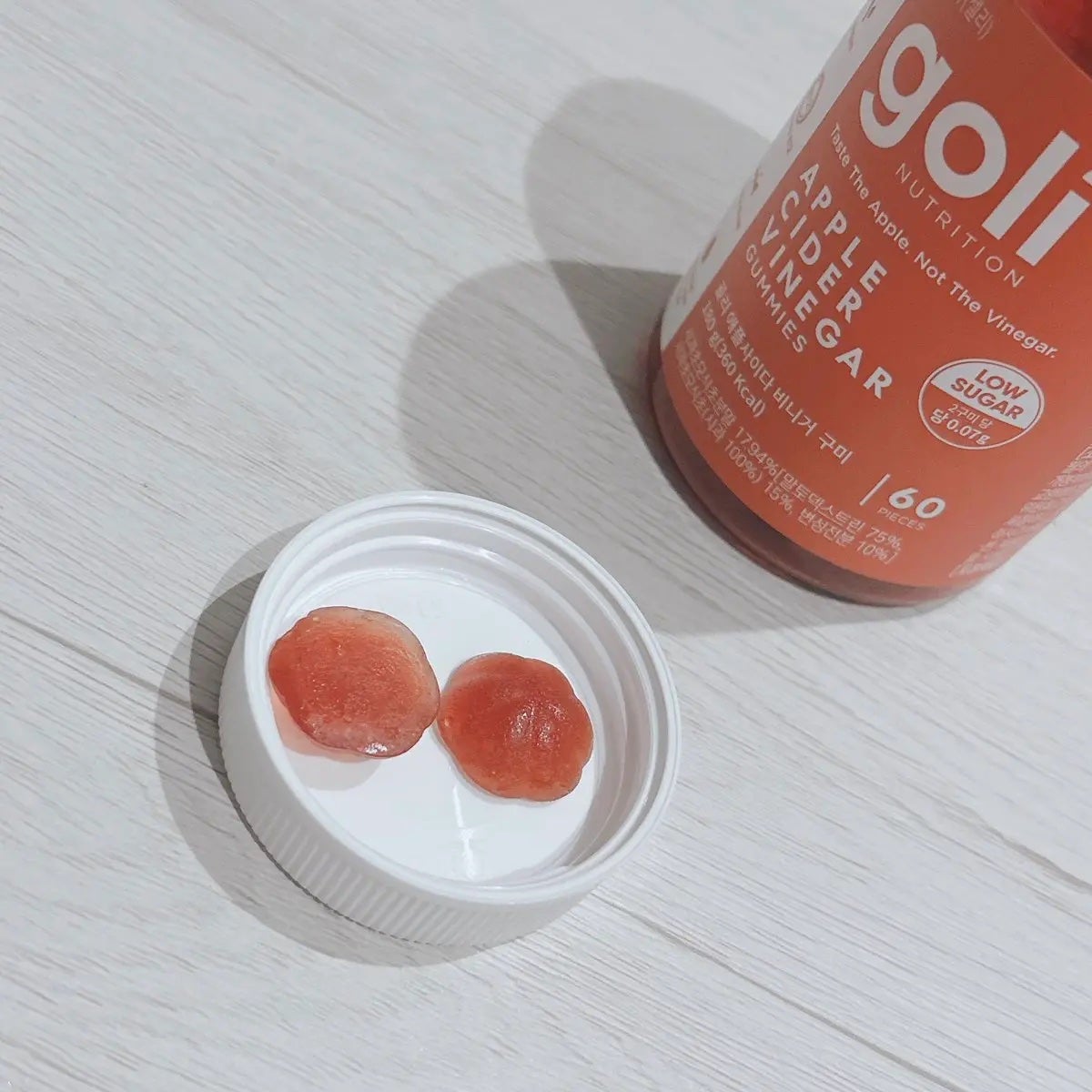 アップルサイダービネガーグミ/goli/健康サプリメントを使ったクチコミ(3枚目)