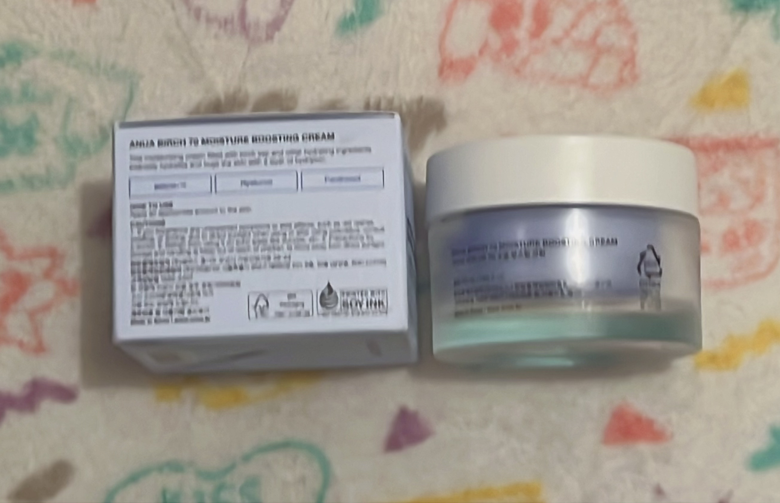 シラカバ水分ブースティングクリーム/Anua/フェイスクリームを使ったクチコミ（2枚目）