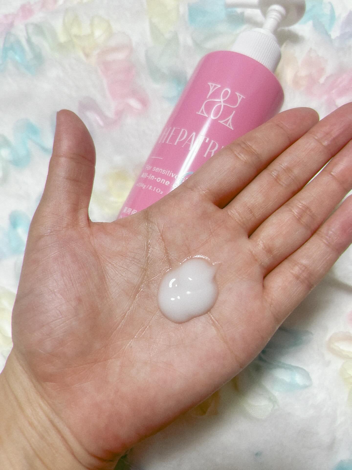 ヘパトリート 薬用オールインワンジェル /ゼトックスタイル/オールインワン化粧品を使ったクチコミ（2枚目）