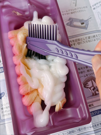 ウエラトーン ツープラスワン クリームタイプ/ウエラ/ヘアカラーを使ったクチコミ(6枚目)