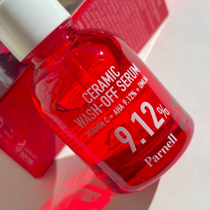 AHA 9.12 オミジャ 陶器肌 ウォッシュオフ セラム/parnell/美容液を使ったクチコミ(2枚目)