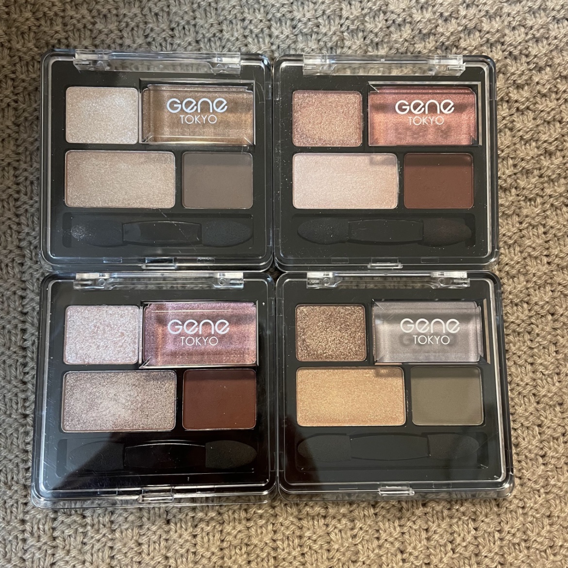 リラクシーアイシャドウ 03/GENE TOKYO/アイシャドウパレットを使ったクチコミ（1枚目）