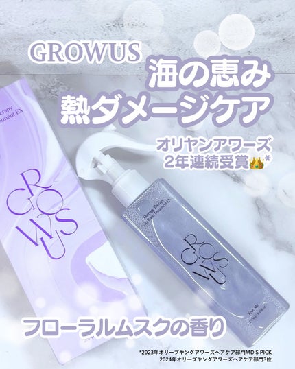 ダメージセラピーノーウォッシュトリートメントEXトゥルーミー (ムスクの香り)/GROWUS/ヘアミストを使ったクチコミ(1枚目)