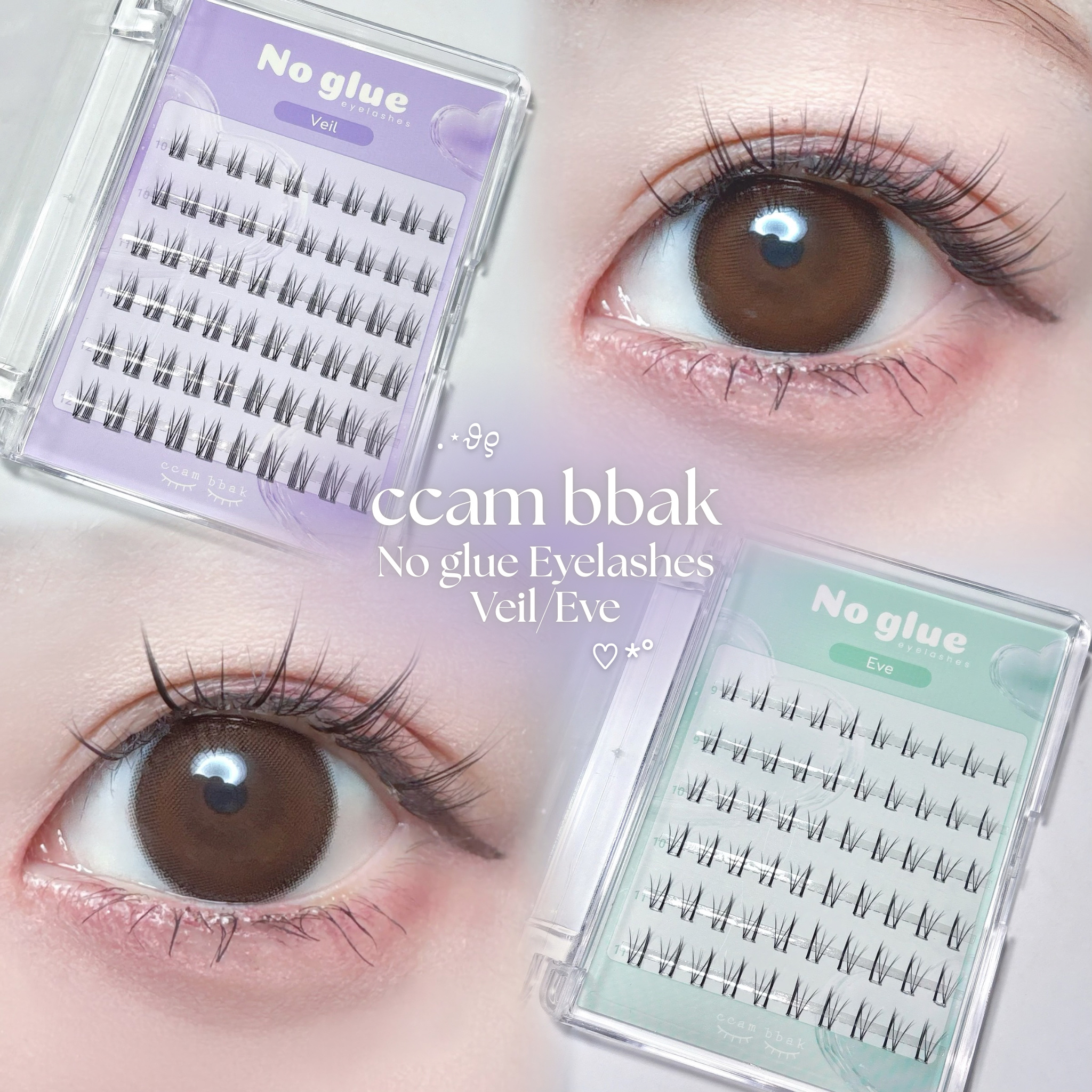 ノーグルーラッシュ/CCAM BBAK/つけまつげを使ったクチコミ（1枚目）