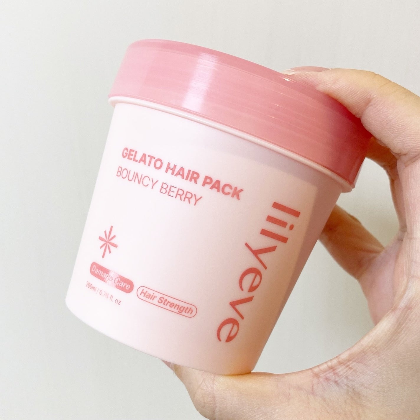 リペアターンジェラートヘアパック バウンシーベリー/リリーイブ/洗い流すヘアトリートメントを使ったクチコミ(4枚目)