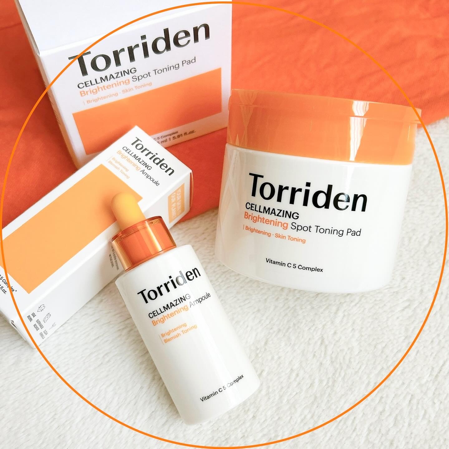 セルメイジング ビタC ブライトニングアンプル/Torriden/美容液を使ったクチコミ（1枚目）