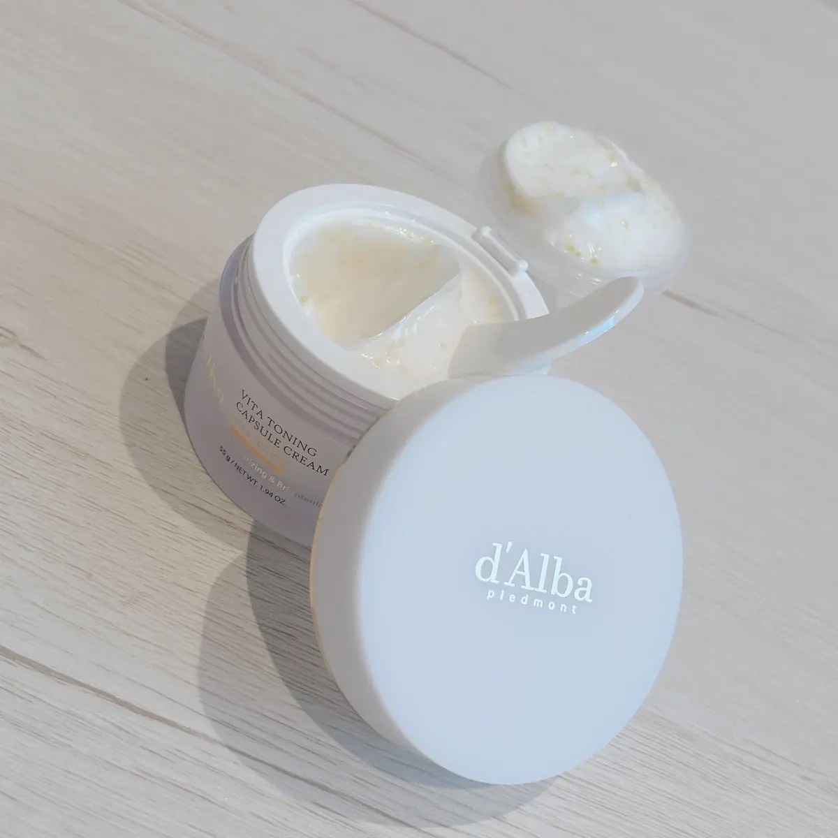 ビタトーニングカプセルクリーム/ダルバ/フェイスクリームを使ったクチコミ（2枚目）