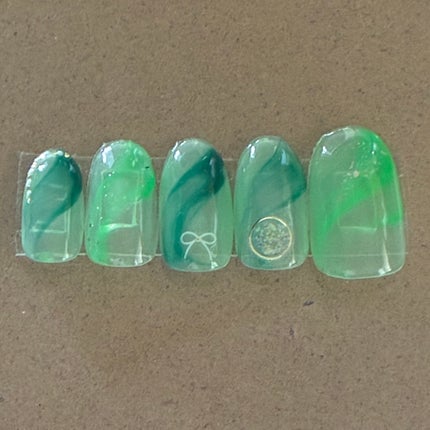 ジェルネイル(ライト対応)/セリア/ジェルネイルを使ったクチコミ(7枚目)