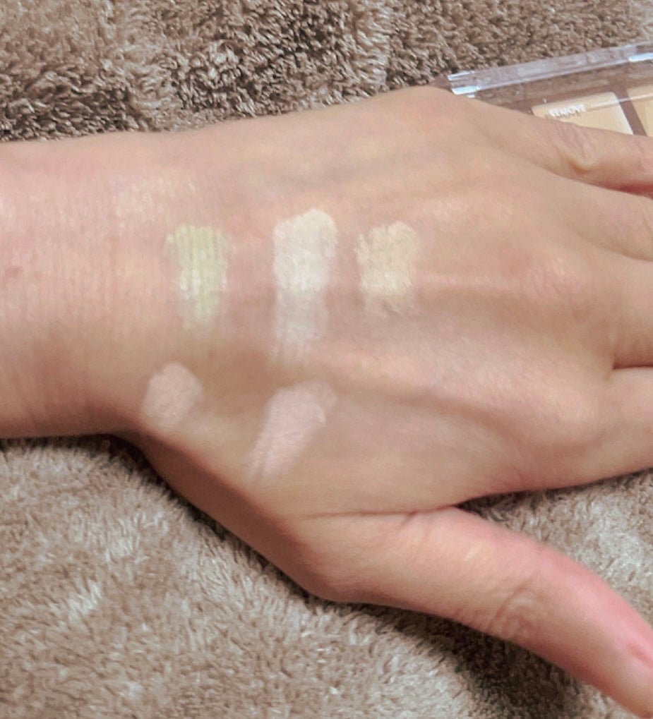 コンシールブレンダーパレット/LUNA/パレットコンシーラーを使ったクチコミ(3枚目)