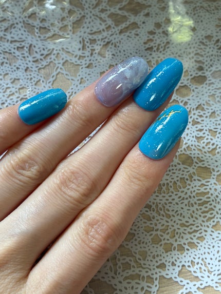 ジェルネイル(ライト対応)/セリア/ジェルネイルを使ったクチコミ(6枚目)