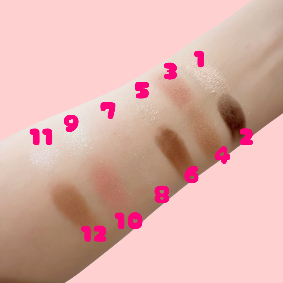 3CE ニューテイク アイシャドウパレット/3CE/アイシャドウパレットを使ったクチコミ（3枚目）