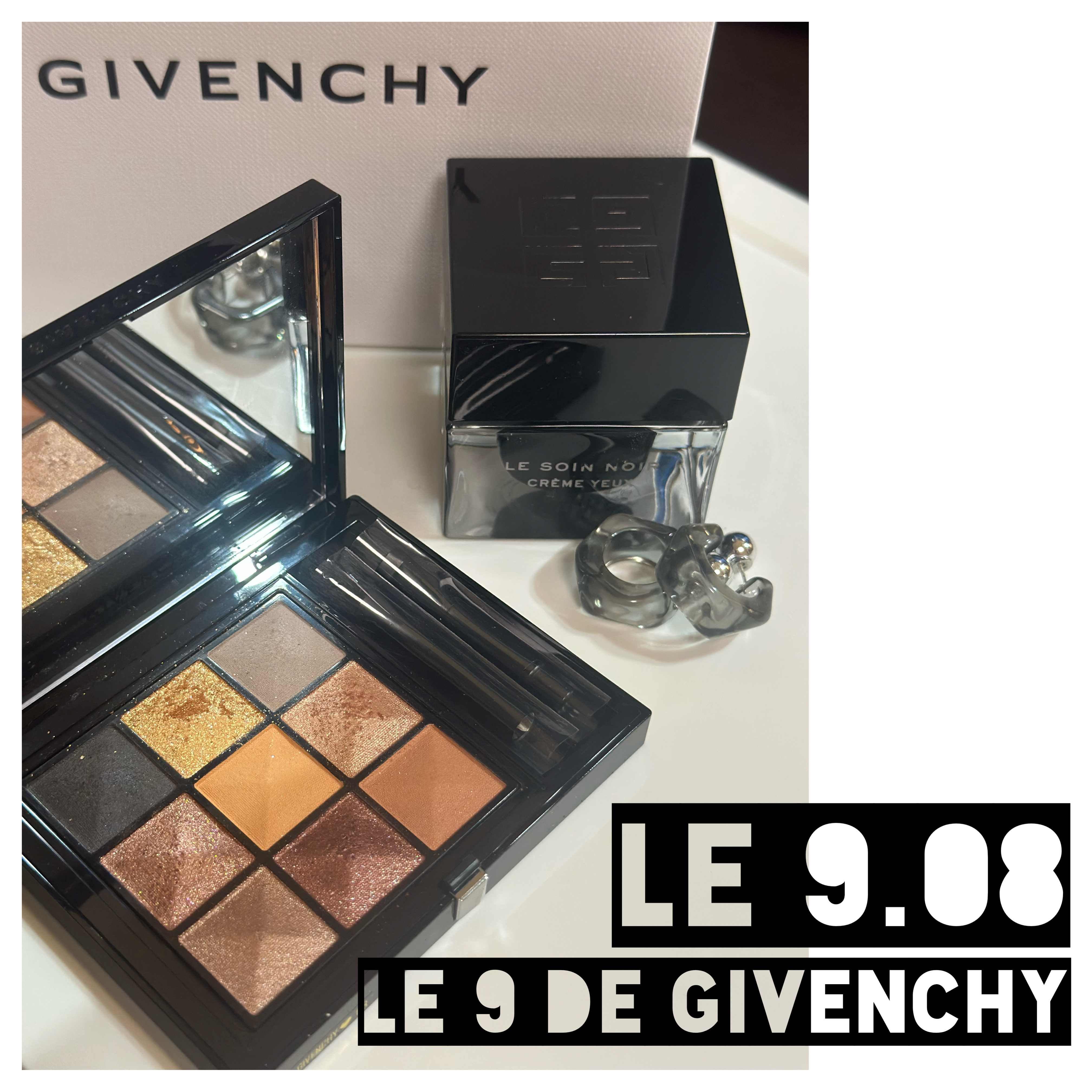 ル・ヌフ・ジバンシイ No.08/GIVENCHY/アイシャドウパレットを使ったクチコミ（1枚目）