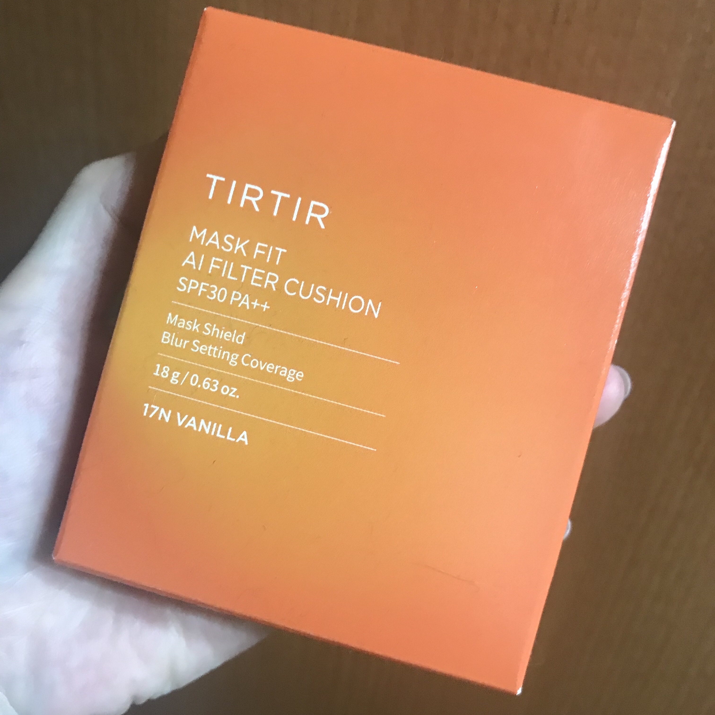 マスクフィット エーアイフィルタークッション/TIRTIR(ティルティル)/クッションファンデーションを使ったクチコミ（1枚目）